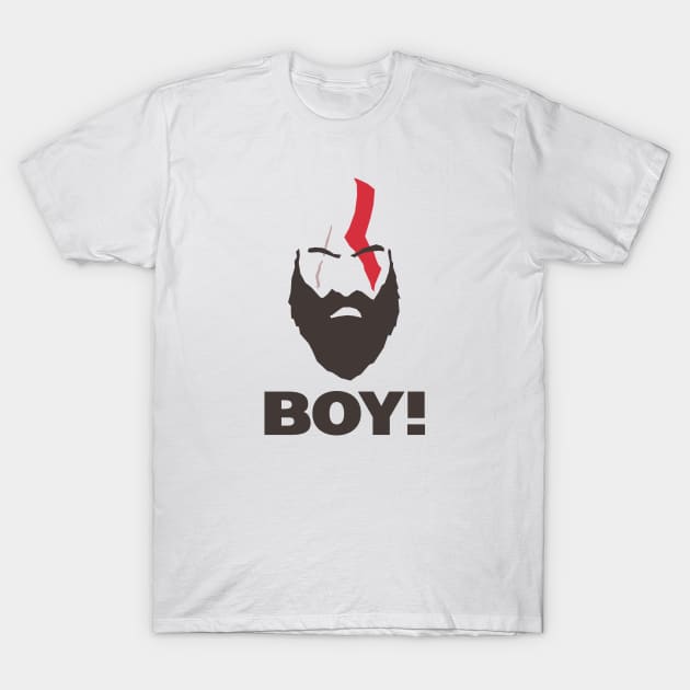 God of War - Kratos - BOY! T-Shirt by InfinityTone